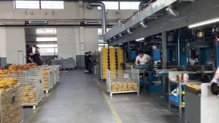 Сверхбольшой корпус обратного клапана из литой стали по индивидуальному заказу Densen: процесс литья в песчаные формы